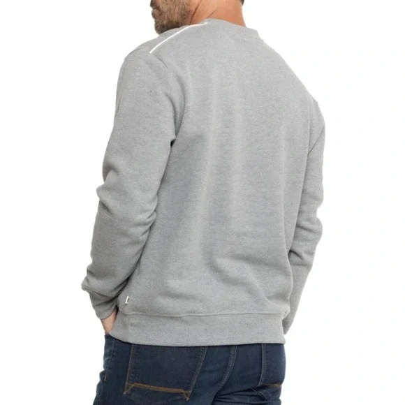 Cotopaxi Organic Cotton Crew Sweatshirt Mens Large Pullover Heather Grey Casual - Picture 3 of 3